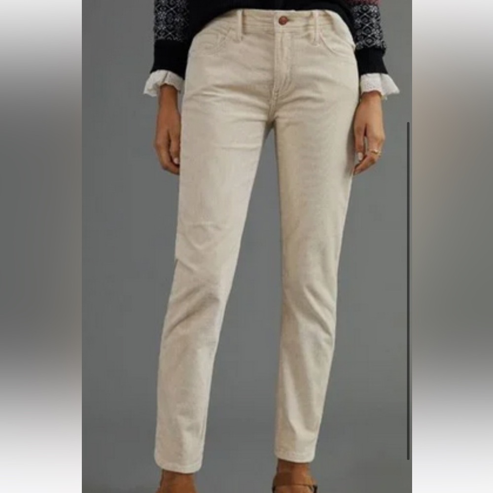 The Slim Boyfriend Corduroy Pants